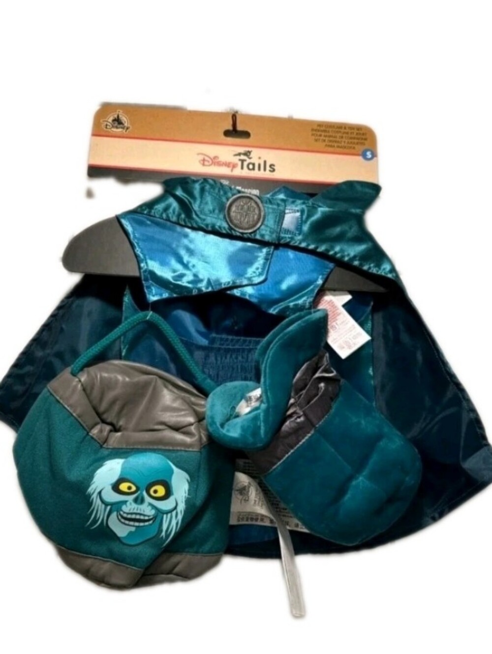 Disney Tails HAUNTED MANSION Dog Costume Jacket Toy Set Iridescent Whimsigoth